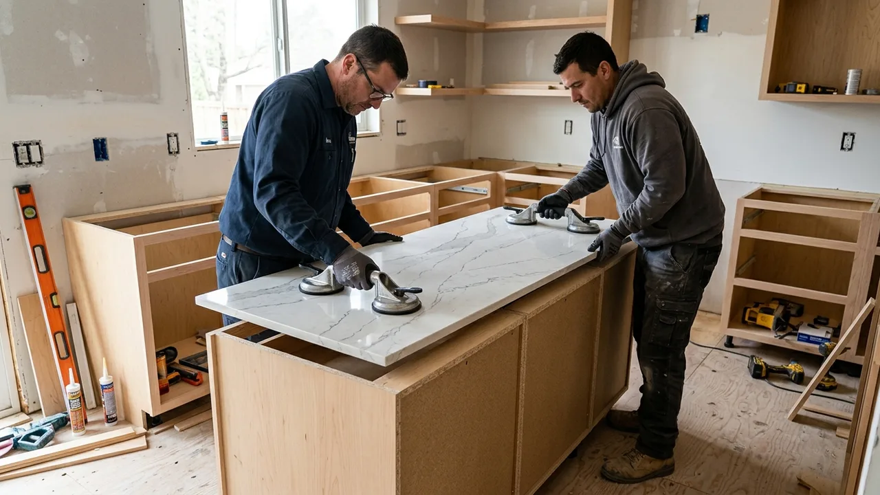 Stone & Benchtop Installation in Melbourne West